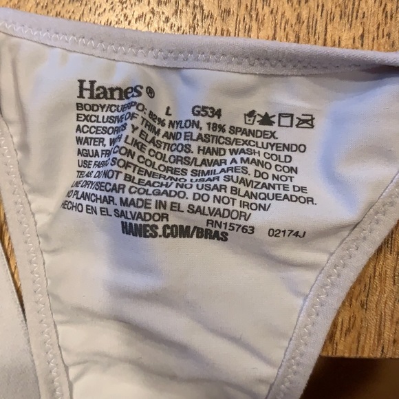 Hanes runner sports bra, SZ L - Picture 6 of 6